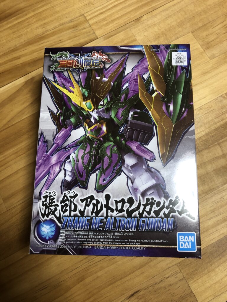 ガンプラ]SDガンダムワールド三国創傑伝『張郃アルトロンガンダム