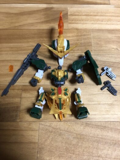黄忠ガンダムデュナメス各パーツ完成
