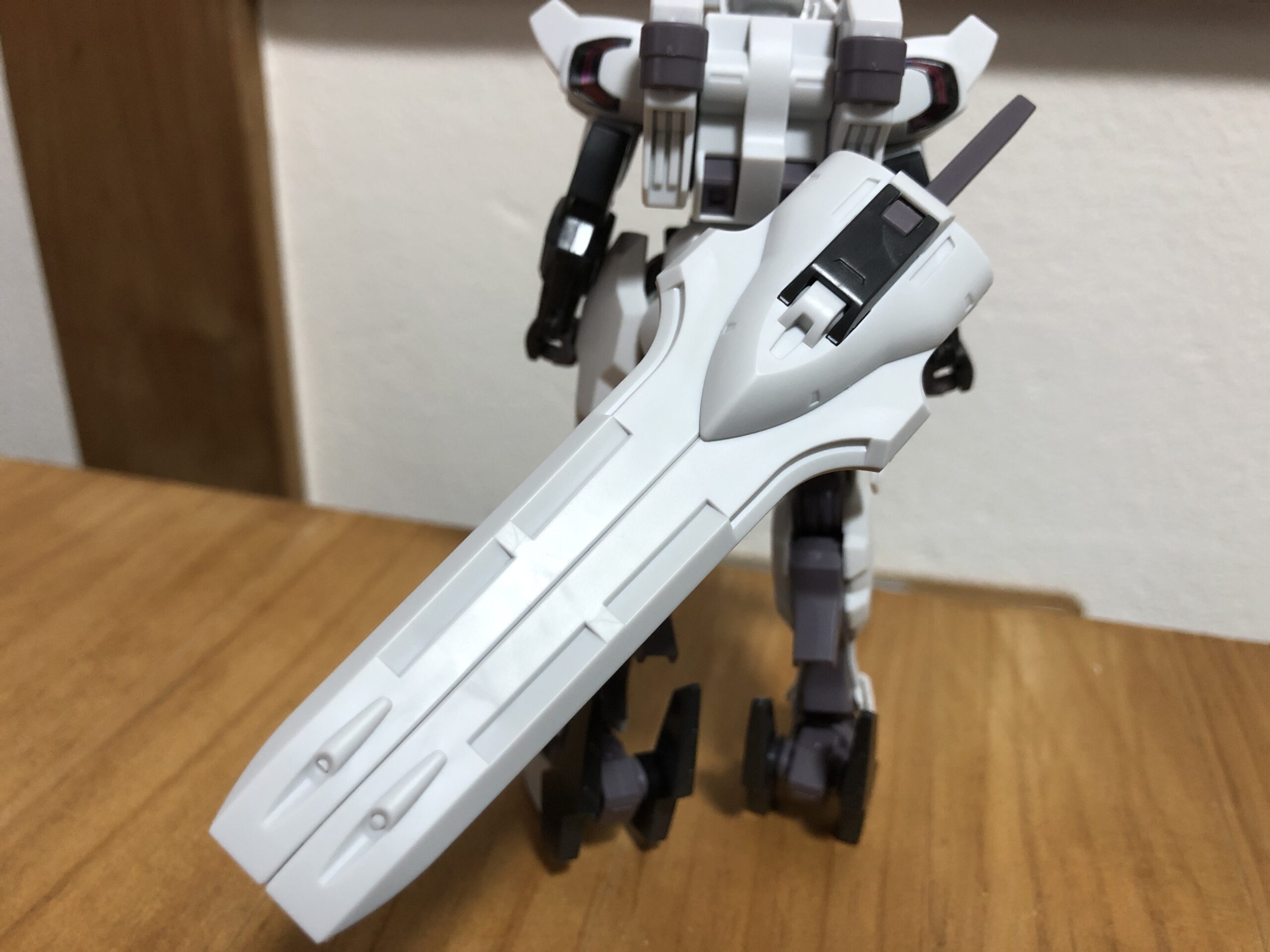 HGガンダムシュバルゼッテガーディアン取り付け