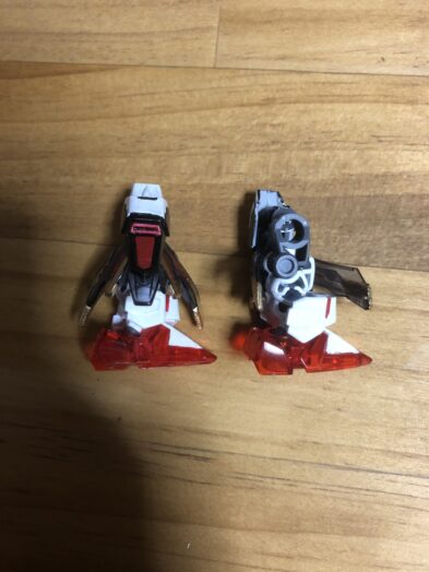 司馬懿デスティニーガンダム塗装両足外内