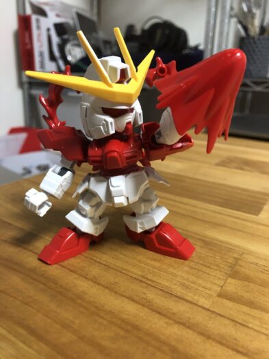 EXSTトライバーニングガンダムアクション1