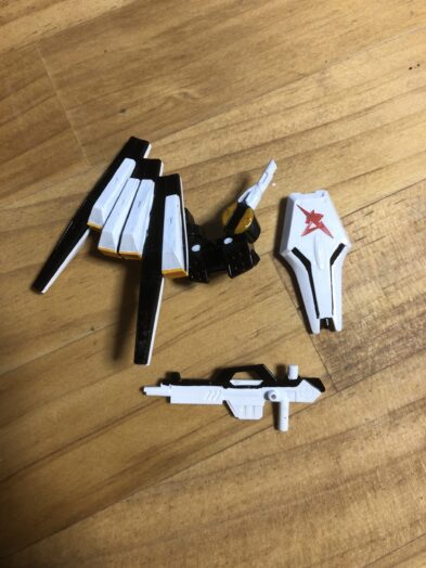 EXSTνガンダム塗装オリジナル武器パーツ