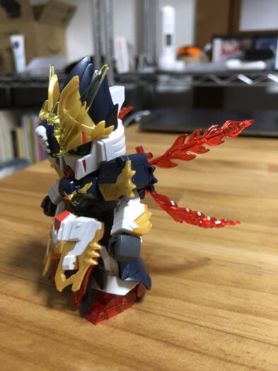 甘寧クロスボーンガンダム斜面