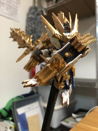 馬超ガンダムバルバトス塗装アクション