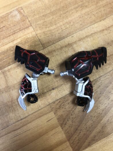 董卓プロヴィデンスガンダム塗装両腕