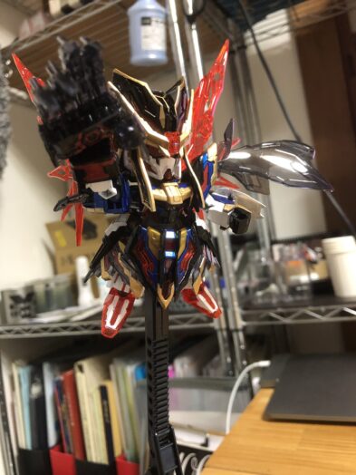 司馬懿デスティニーガンダム塗装アクション