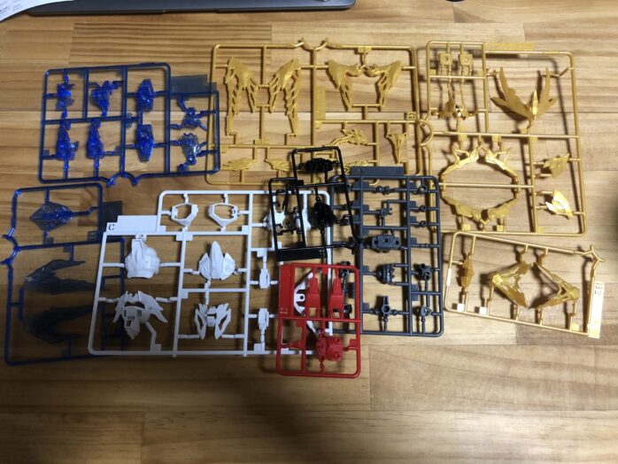 諸葛亮フリーダムガンダムプラパーツ