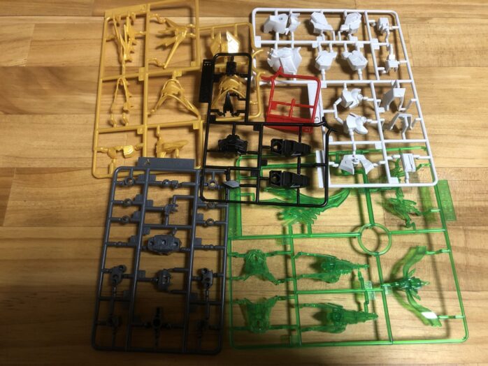 関羽雲長νガンダムプラパーツ