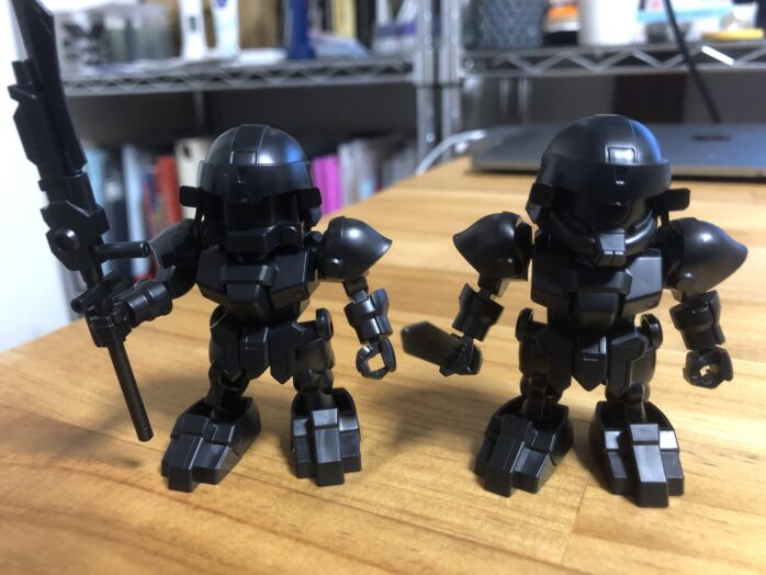 ガンプラ]SDガンダムワールド三国創傑伝『BUG&部隊兵セット