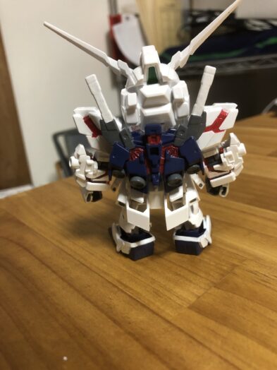 EXSTユニコーンガンダム塗装背面