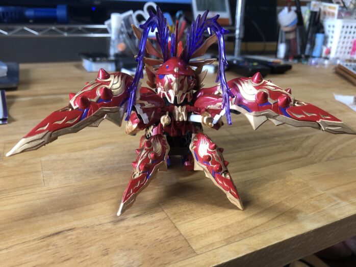 呂布シナンジュ塗装パワーアップ背面