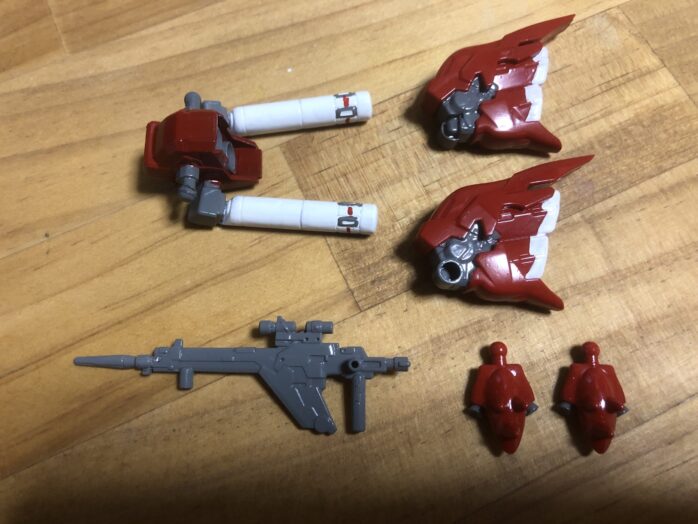 EXSTシナンジュ塗装オリジナル武器Aパーツ