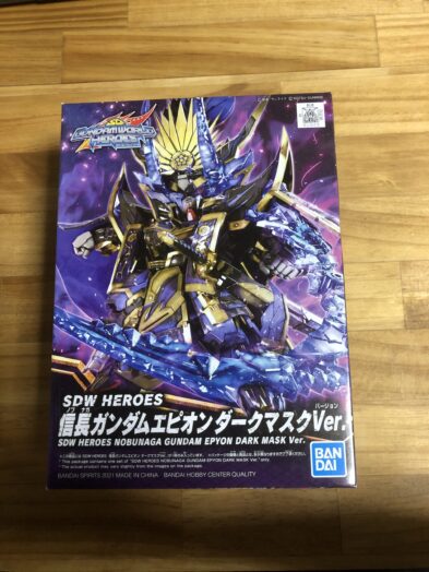 信長ガンダムエピオンダークマスクVer.パッケージ