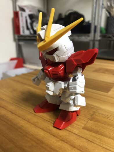 EXSTトライバーニングガンダム斜面