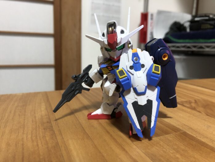 EXSTガンダムエアリアル塗装フライトユニット装備