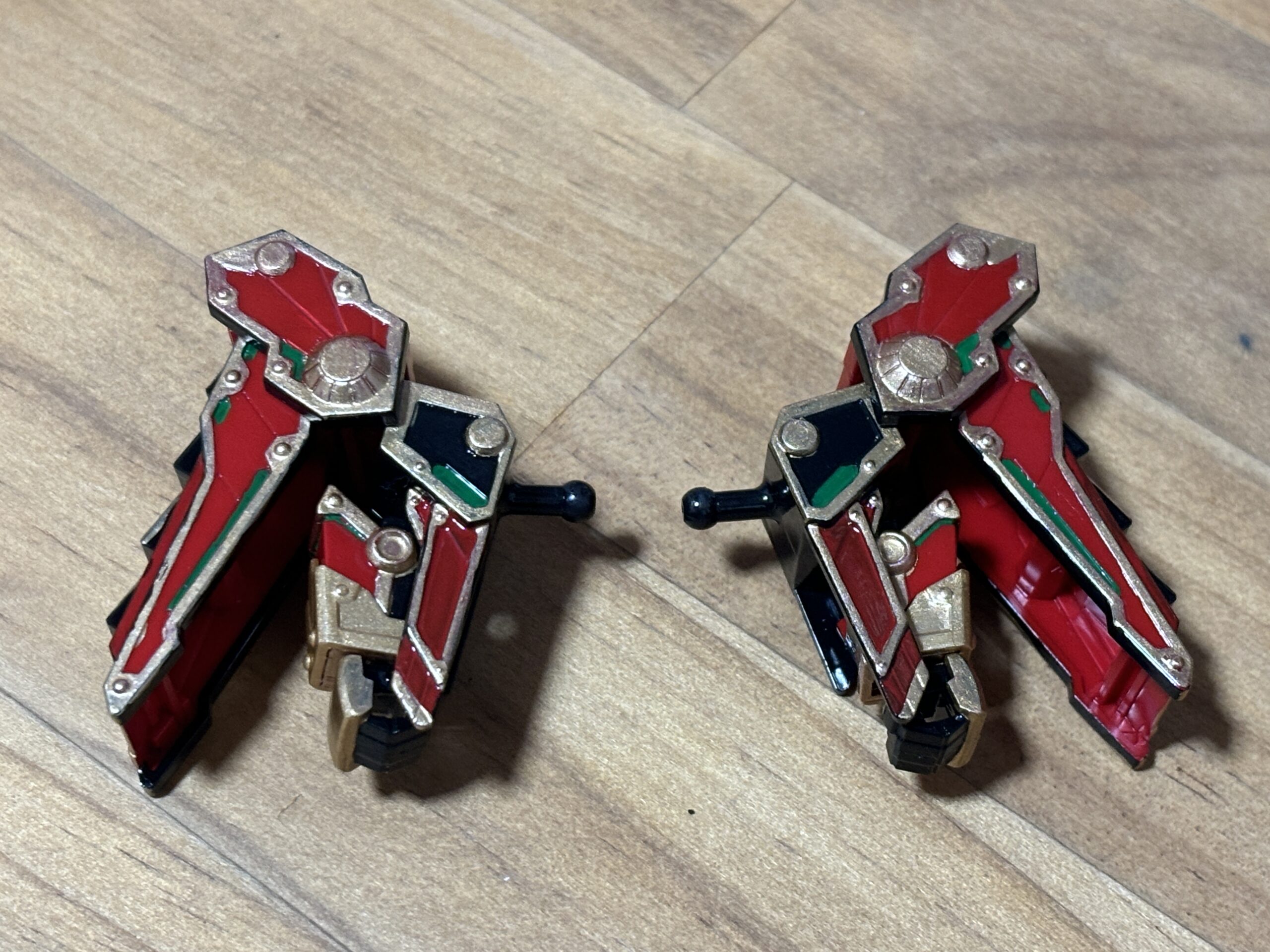 78代目武者頑駄無塗装両腕