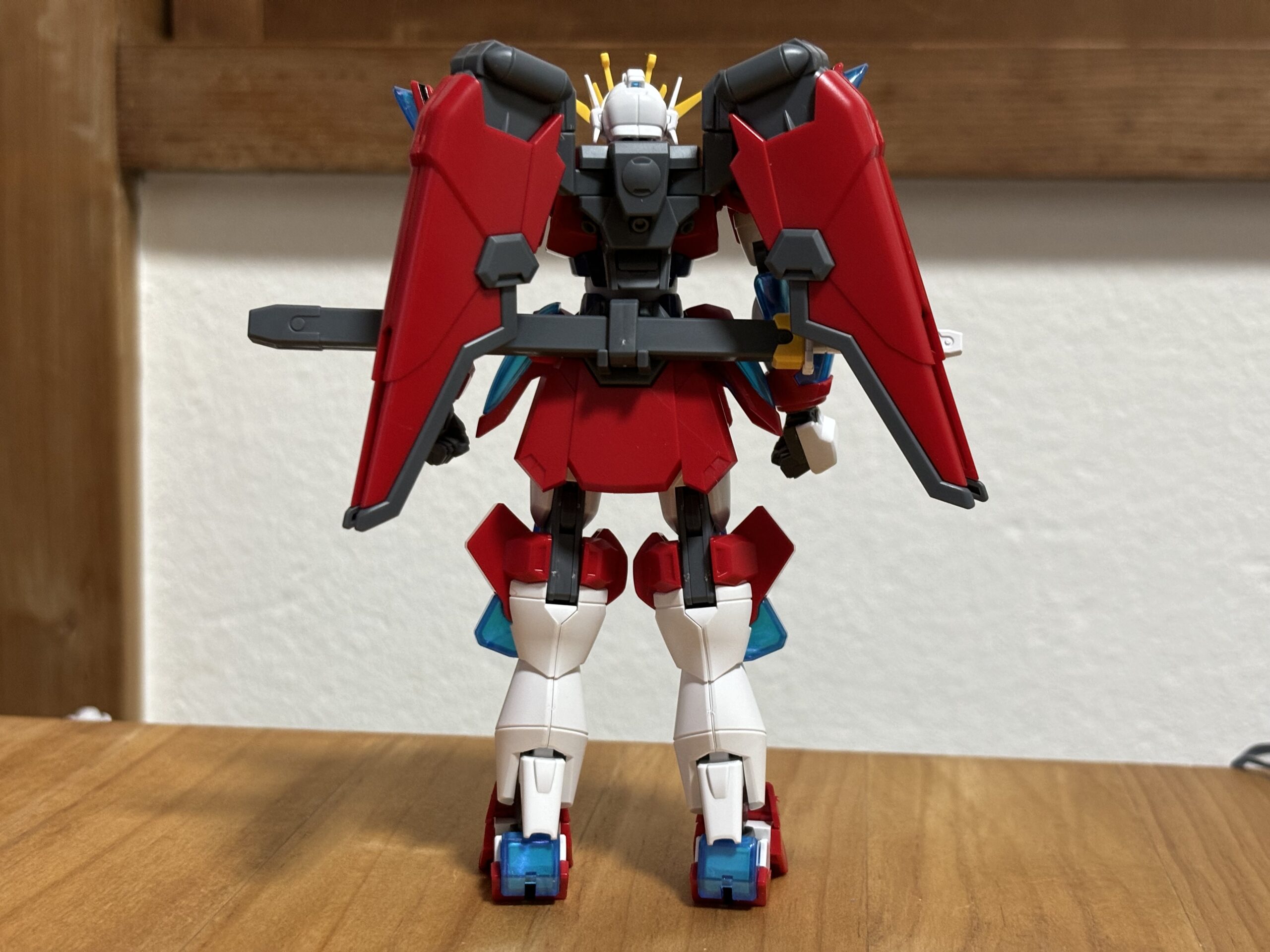 HG1:144神バーニングガンダム背面