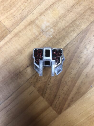 董卓プロヴィデンスガンダム塗装腰背面