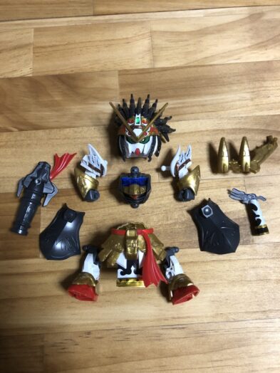 エドワードセカンドV各パーツ完成