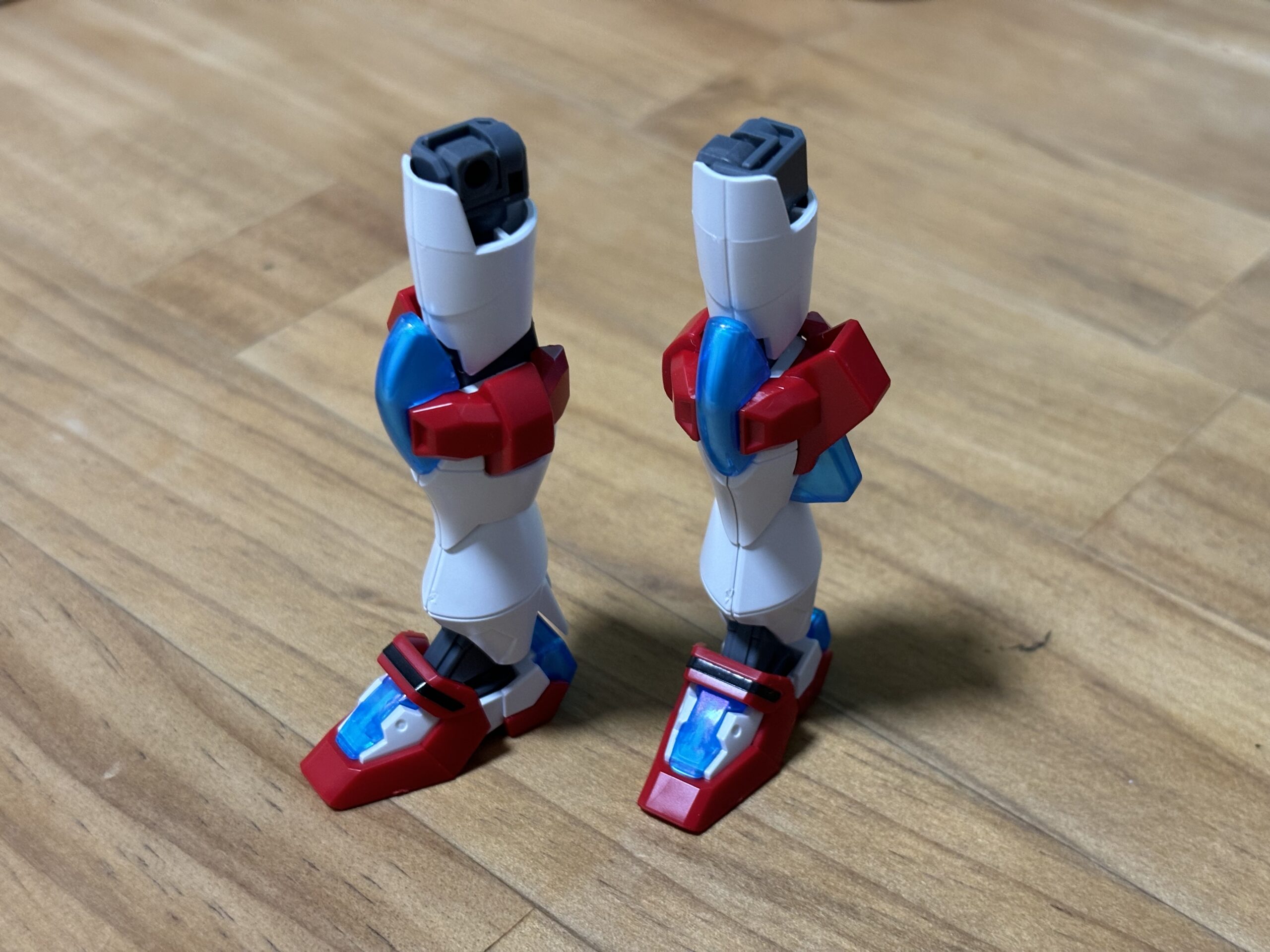 HG1:144神バーニングガンダム両足横