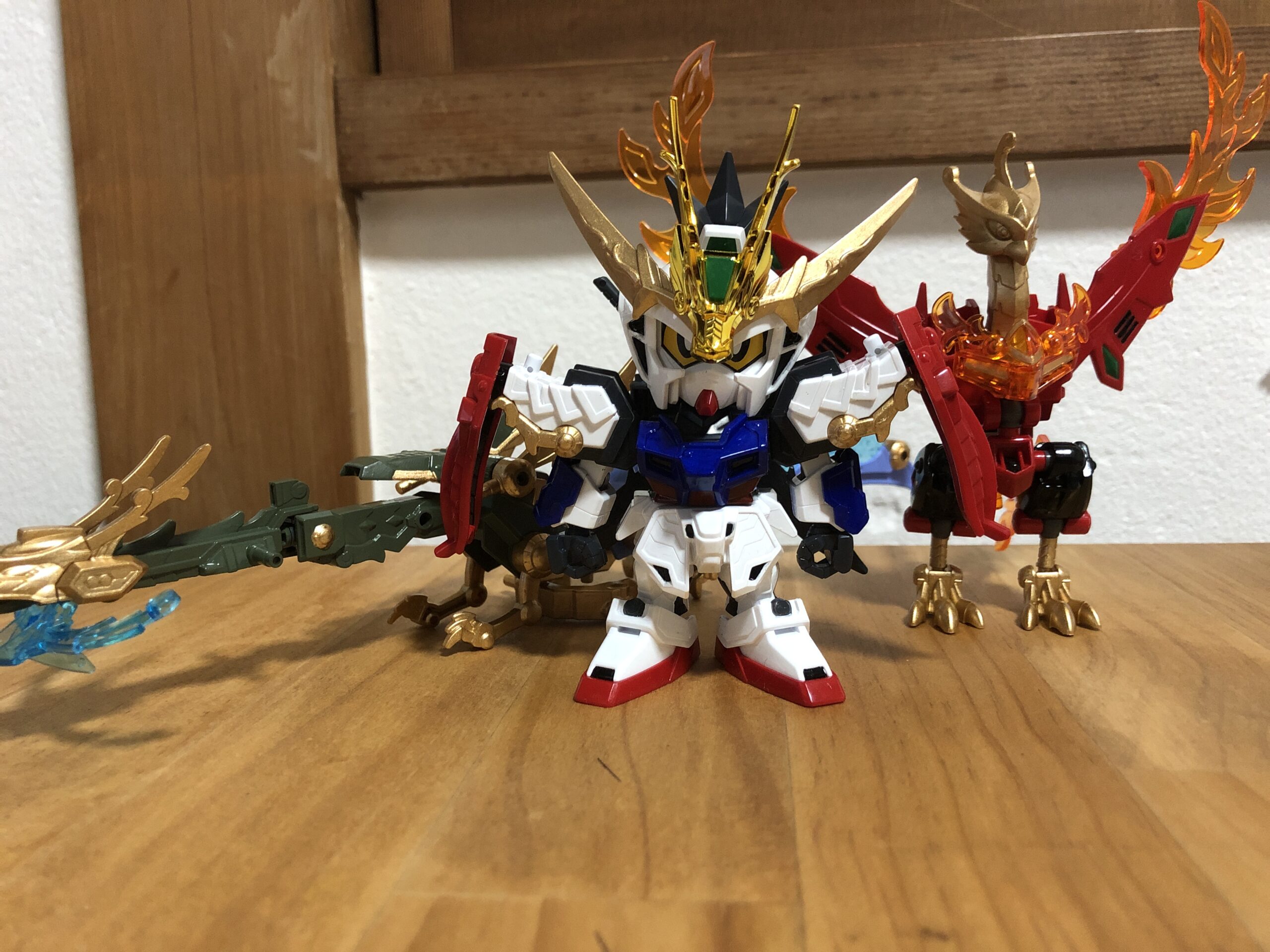 LEGEND BB ストライク劉備塗装&蒼龍の神器&炎凰の神器