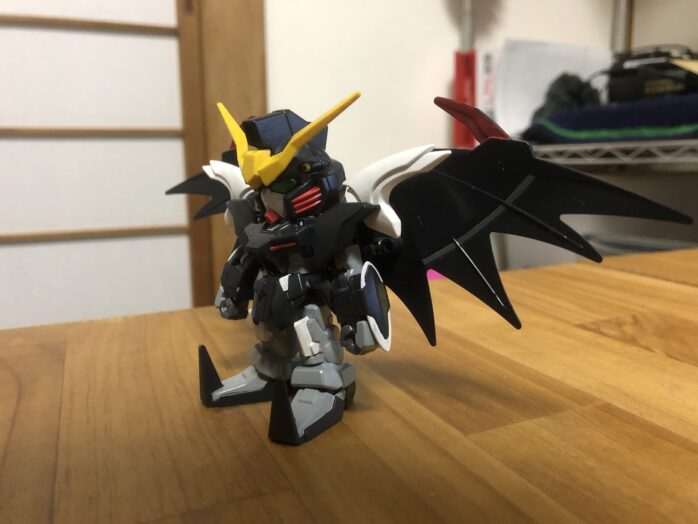 EXSTガンダムデスサイズEW塗装斜面