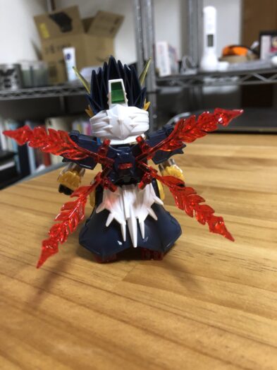 甘寧クロスボーンガンダム背面