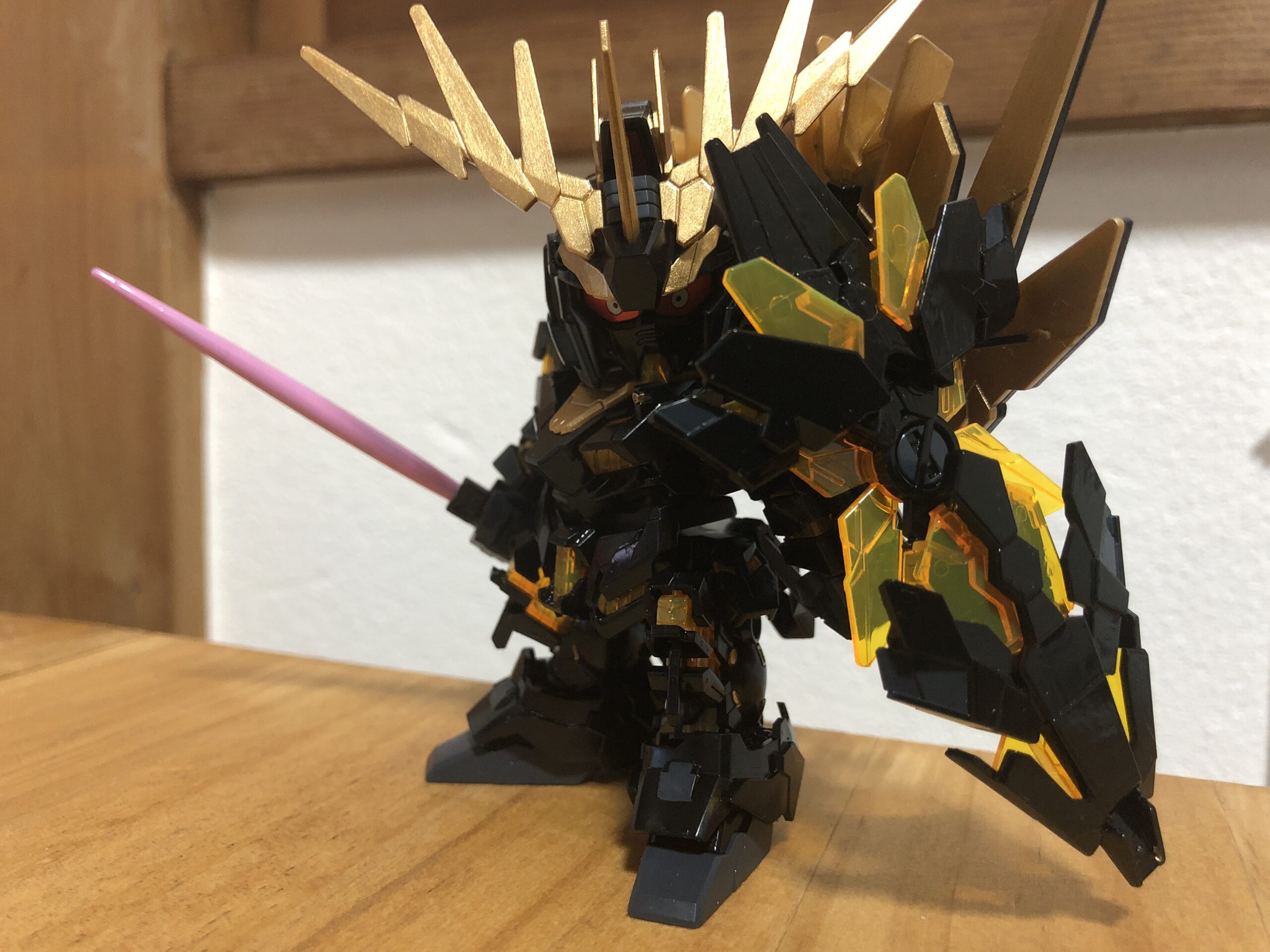 CSバンシィ・ノルンセット塗装バンシィノルンアクション①