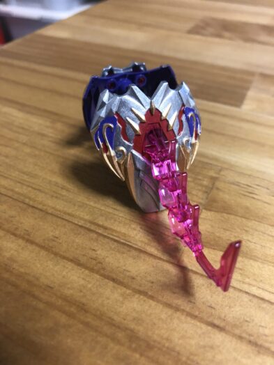 ウォーロックイージスガンダム塗装腰後ろ