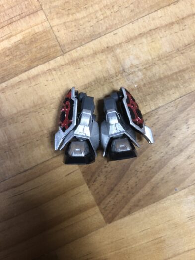董卓プロヴィデンスガンダム塗装両足