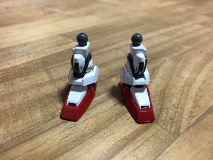 EXSTエールストライクガンダム塗装両足