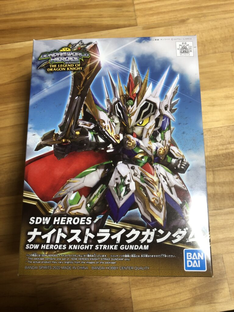 ガンプラ】SDW HEROES『ナイトストライクガンダム』レビュー│ドメイチBLOG