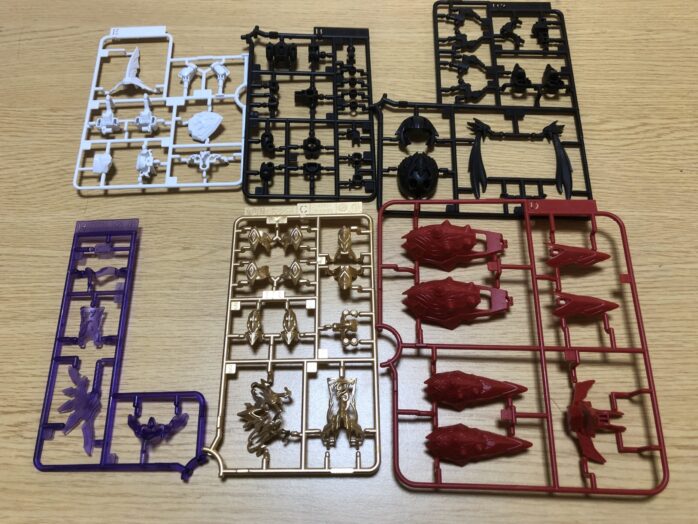 貂蟬クシャトリヤプラパーツ塗装