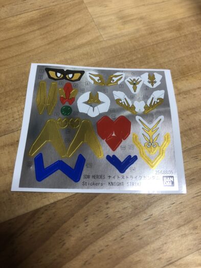 ナイトストライクガンダムシール