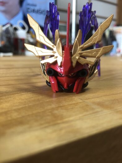 呂布シナンジュ塗装頭ガンダムヘッド