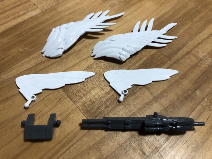 EXSTウイングガンダムゼロEW塗装オリジナル武器Cパーツ