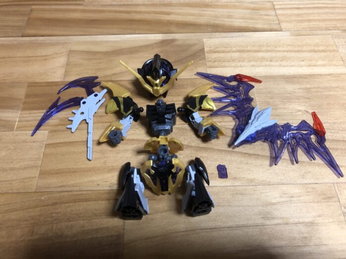 徐晃ガンダムデスサイズ各パーツ完成