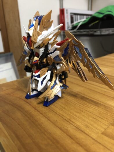 諸葛亮フリーダムガンダム塗装斜面