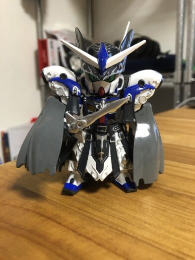 レイフガンダムGP04塗装アクション2