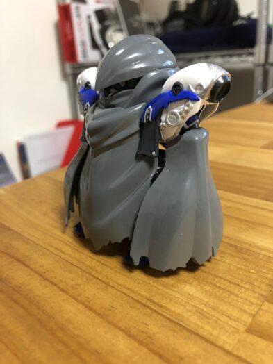 レイフガンダムGP04塗装マントフル斜面