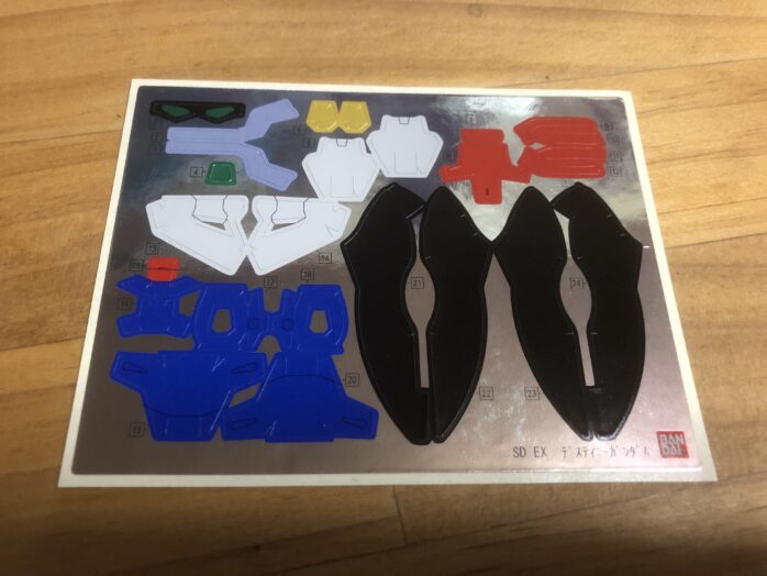 EXSTデスティニーガンダムシール