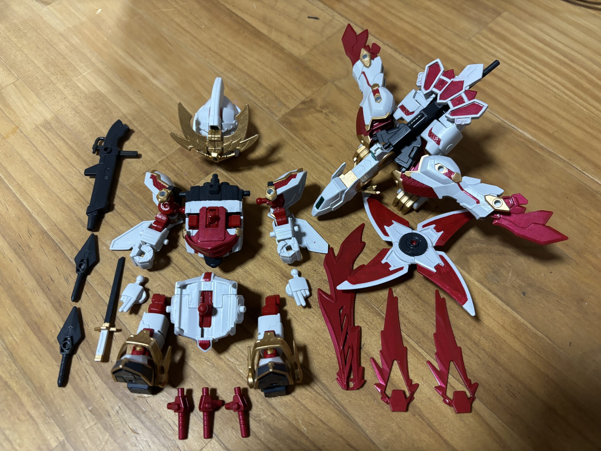 RX-零丸塗装各パーツ完成