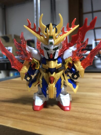 張飛ゴッドガンダム正面