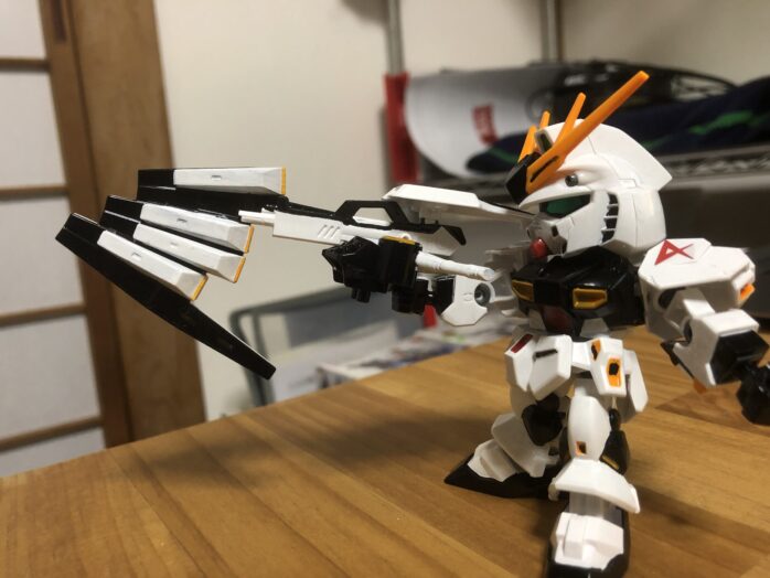 EXSTνガンダム塗装オリジナル武器装備