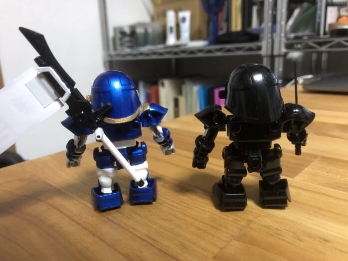 BUG&部隊兵セット塗装背面