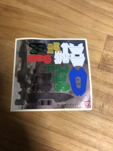 EXSTガンダムエクシアシール