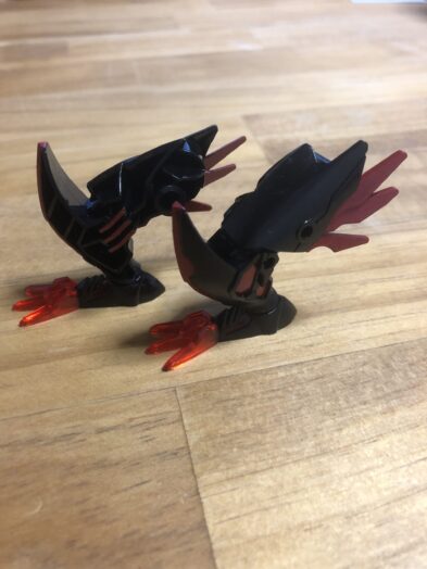 ダークグラスパードラゴン塗装両足横