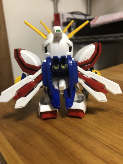 No.242 Gガンダム塗装背面