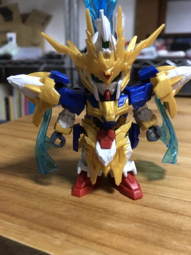 趙雲ダブルオーガンダム&碧竜駆正面