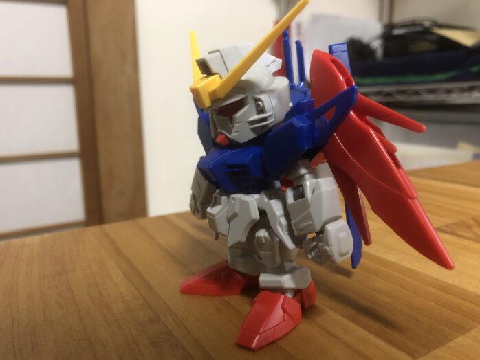 EXSTデスティニーガンダム斜面